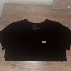 FIGS Black scrub set Xsmall